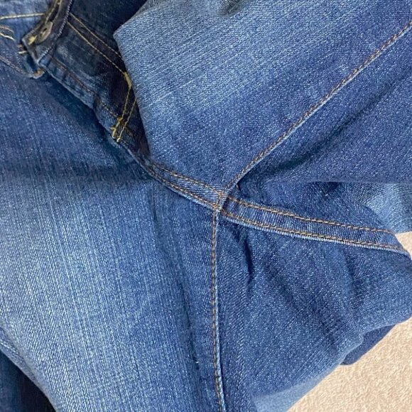 Vintage 90’s Delia*s  Flare Leg Mid Rise Jeans 3/4 - Picture 7 of 11